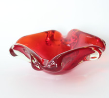 Schale Murano-Glas 10 x 10 cm mundgeblasen ohne Label Glasbläserkunst