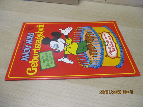 Micky maus geburtstagsheft - maus,