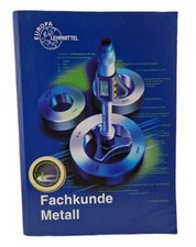 Fachkunde Metall - Europa Lehrmittel / 57. Auflage| Lehrbuch | Zustand gut +CD
