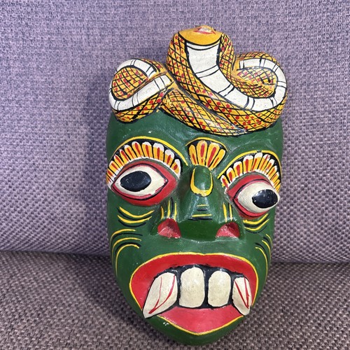 Vintage holz maske sri lanka - maske,