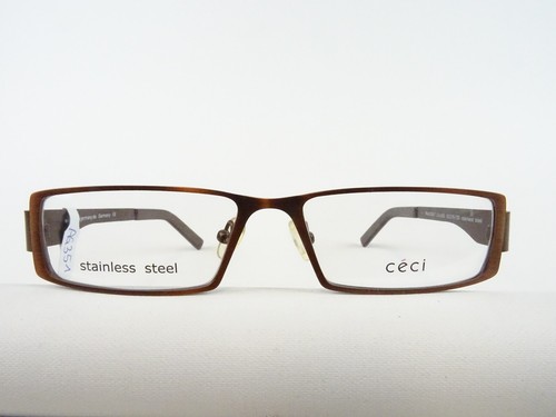 Brille metallgestell braun - brille,