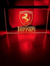 FERRARI DRIVE SUPERCAR LED Neonlicht Schild Bar Bier Pub Club Zuhause Zimmer ...