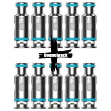 Aspire Flexus Coils AF Mesh Heads Verdampferköpfe 0,6 Ohm Doppelpack 10x Filter