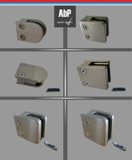 Glashalter Edelstahl V2A