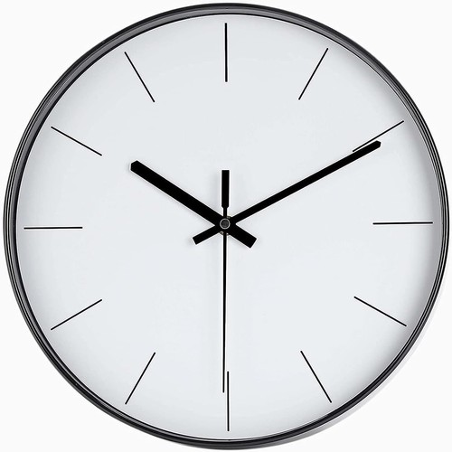 Wanduhr geräuschlos - -,