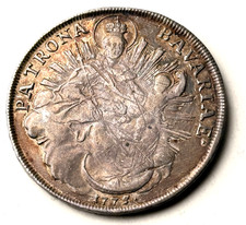 Bayern 1 Taler 1775 A 