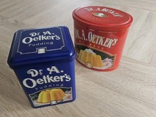 Oetker blechdosen pudding - oetker,
