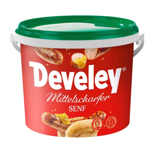 Develey mittelscharfer senf - mittelscharfer,