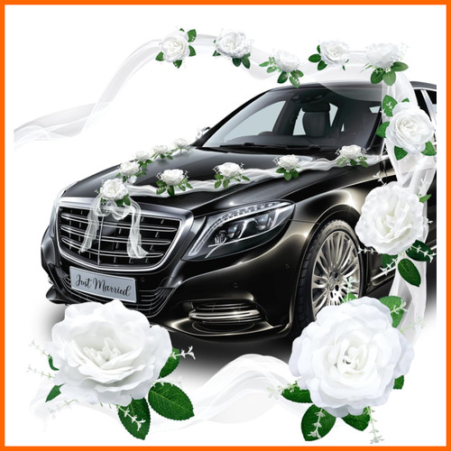 Dusor autoschmuck hochzeit - autoschmuck,