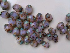 Konvolut Perlen Gablonz Glas