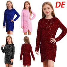 Mädchen Langrm Glitzern