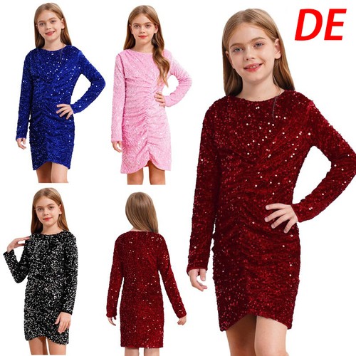 Mädchen langrm glitzern - langrm,