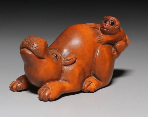Antiker japanischer netsuke - antiker,