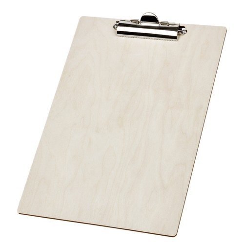 Klemmbrett holz din - holz,