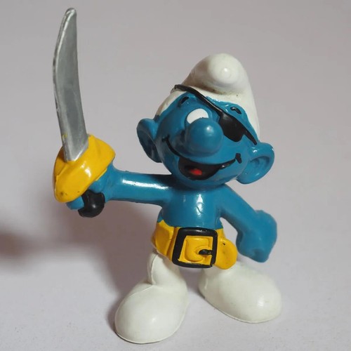 Bully schlumpf pirat figur mit - schlumpf,