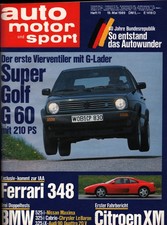 Zeitschrift Auto Motor und