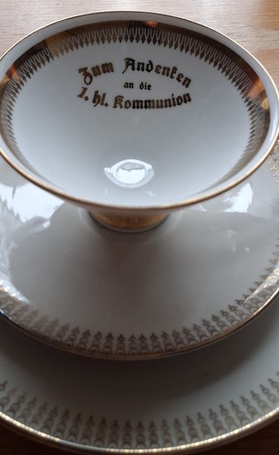 Kommunion porzellan gedeck - kommunion,