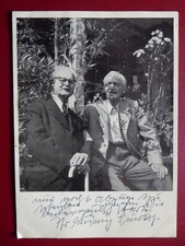 AK - MONTAGNOLA - 1957 - von LUDWIG FINCKH geschrieben - Nähe zu HERMANN HESSE