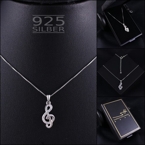Musik kette halskette 925 - halskette,