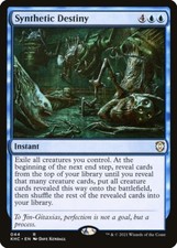 Synthetic Destiny | NM | ENG | Commander Kaldheim EDH | Mass Polymorph