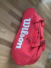 Wilson Tennis Tasche Rot für