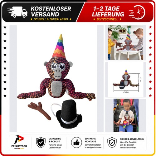 Gorilla plüschtier - gorilla,