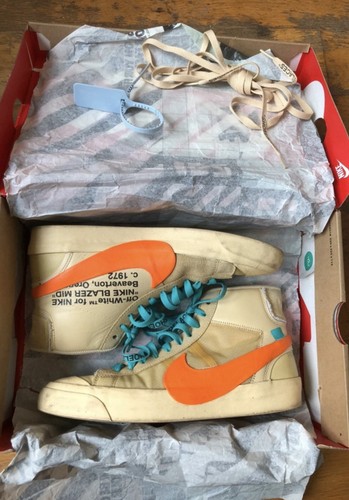 Nike blazer mid - mid, off-white