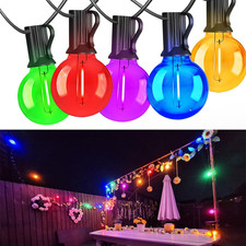 LED Lichterkette Außen Bunt