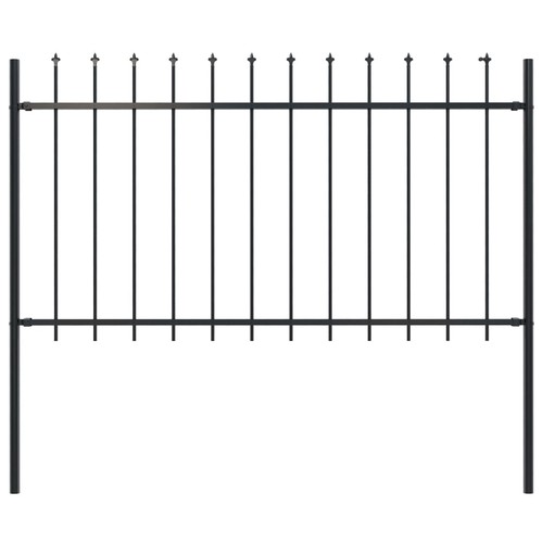 Gartenzaun mit speerspitzen - gartenzaun,