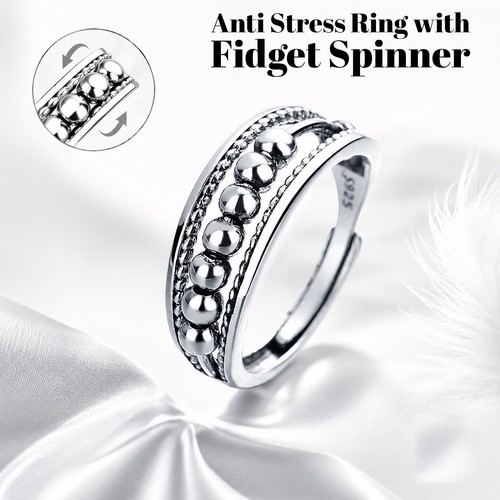 Angst ring 925 - angst, silber