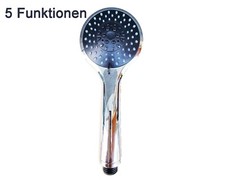 Brausekopf Duschkopf 5 Funktionen Duschbrause Handbrause 26 cm 