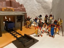 Playmobil Goldmine und Indianer