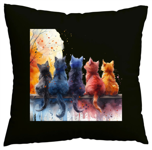 Kissenbezug katze batzen - kissenbezug,