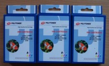 3x Tintenpatronen cyan  kompatibel für Brother LC985  LC39 DCP J125 J315W J515W