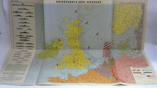 Kriegskarte der Nordsee