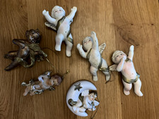 Weihnachtsanhänger Christbaumschmuck „Engel“ Weihnachtsdekoration 6teilig