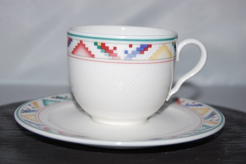 Kaffeetasse 2tlg indian look - indian,