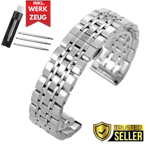 Uhrenarmband edelstahl glieder - edelstahl,