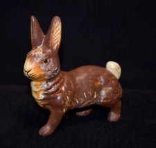 Pappmache' Osterfigur alt - Hase gehend / stehend