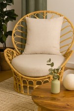 Handgefertigter Rattansessel