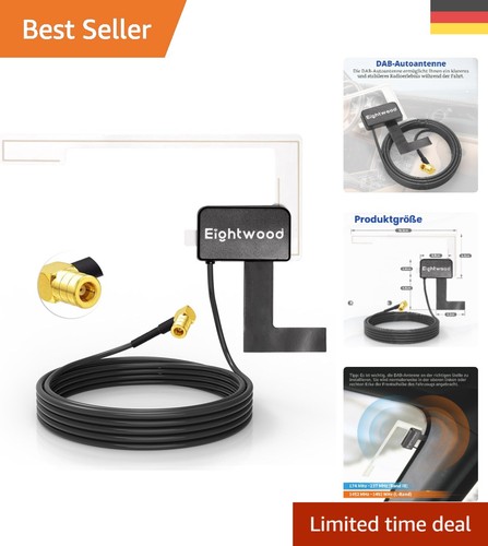 Dab autoantenne mit 3m - mit,