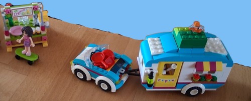 Lego friends wohnwagen - lego, wohnwagen-ausflug