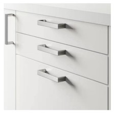 IKEA Tyda Küchengriffe Edelstahl Möbelgriffe 138 mm / 28 Stück
