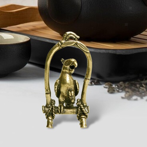 Vogelskulptur aus messing - aus,