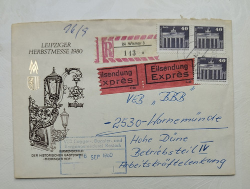 Express einschreiben - express,