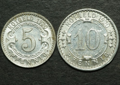 Notgeld 10 pfennig 1920 - &,