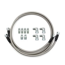 52" Length SS Braided