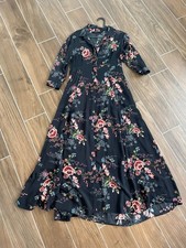 Zara Kleid blumenkleid Sommerkleid Damen