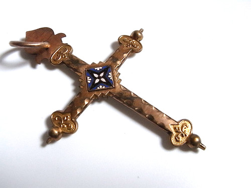 Antikes anhänger kreuz - antikes,