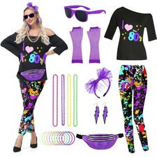 80er Jahre Outfit Damen Hippie